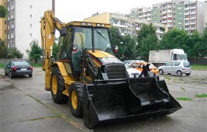 wynajem koparek CAT 428d