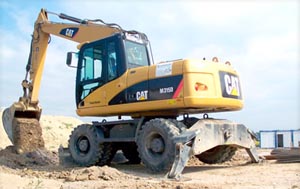 wynajem koparek CAT 316c