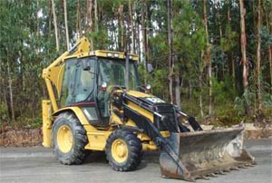 wynajem koparek CAT 428d